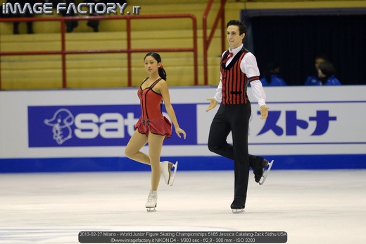 2013-02-27 Milano - World Junior Figure Skating Championships 5165 Jessica Calalang-Zack Sidhu USA